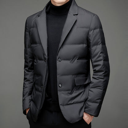 Remove Scarf Collar Suit Collar Down Jacket