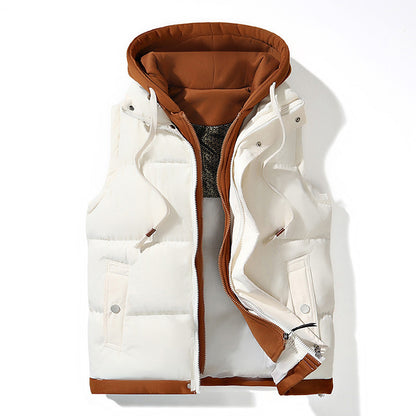 Casual All-matching Loose Vest Cotton-padded Coat