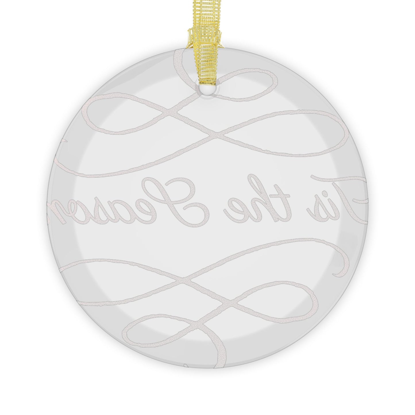 Personalized Glass Ornaments