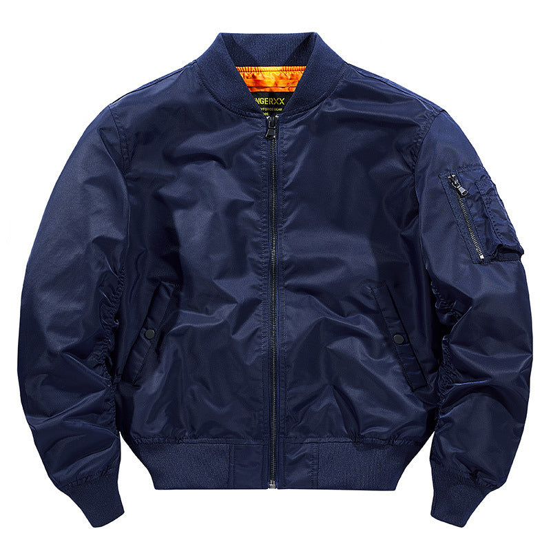 Jacket Flight Suit Workwear Men's Retro Loose