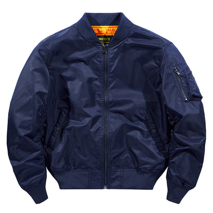 Jacket Flight Suit Workwear Men's Retro Loose