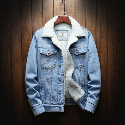 Cotton jean Coat Thick And Warm