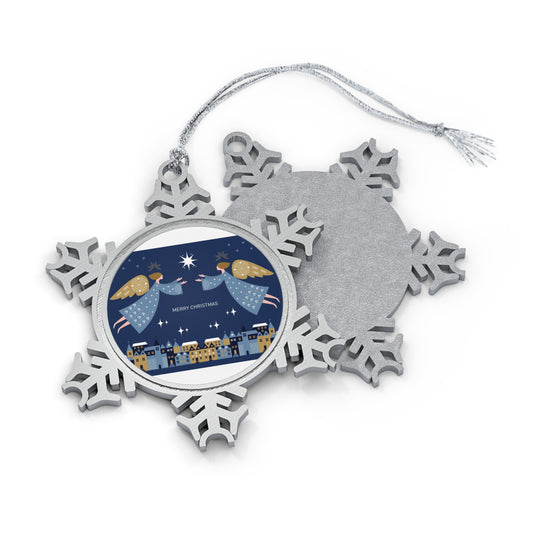 Pewter Snowflake Ornament