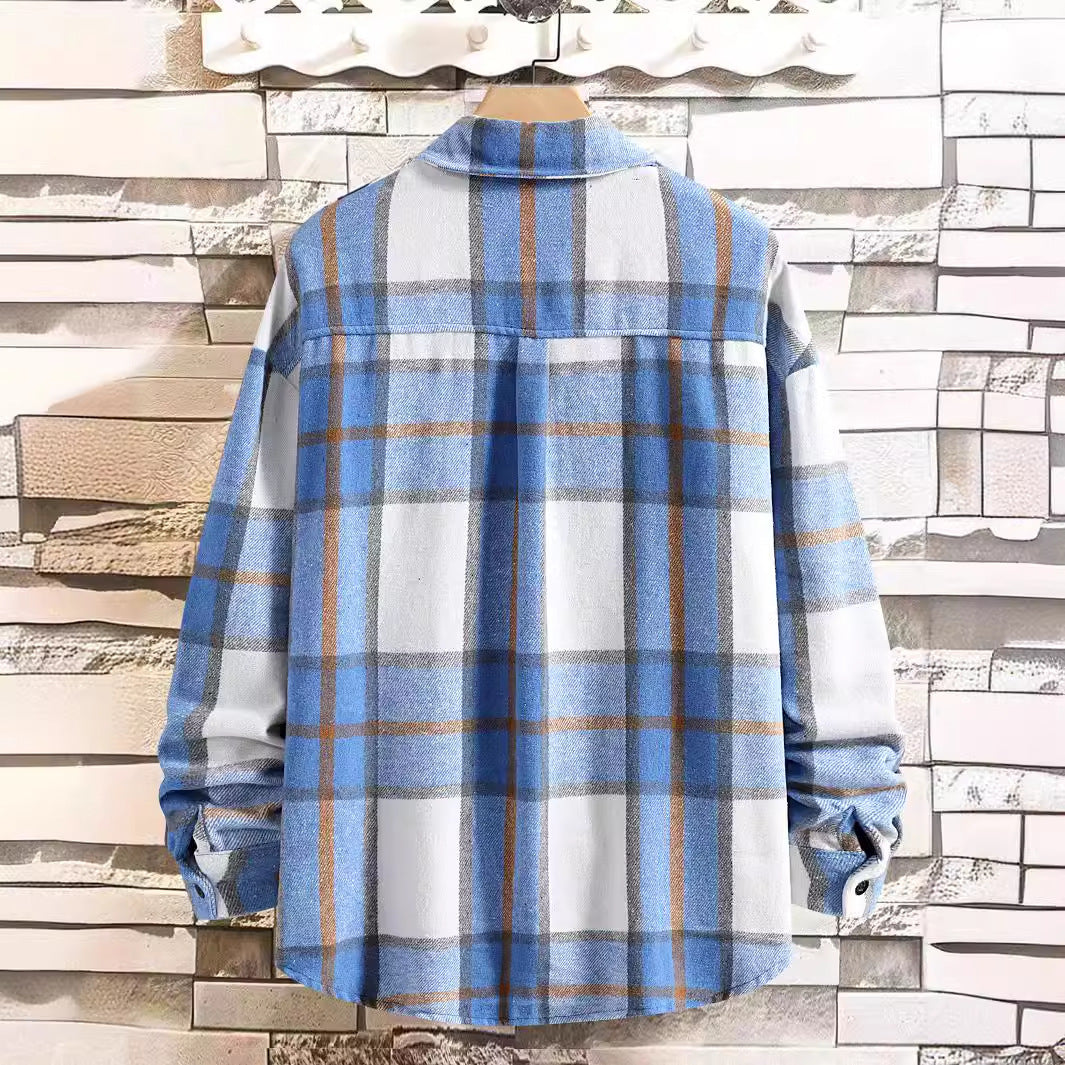 Plaid Coat Shirt