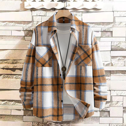 Plaid Coat Shirt