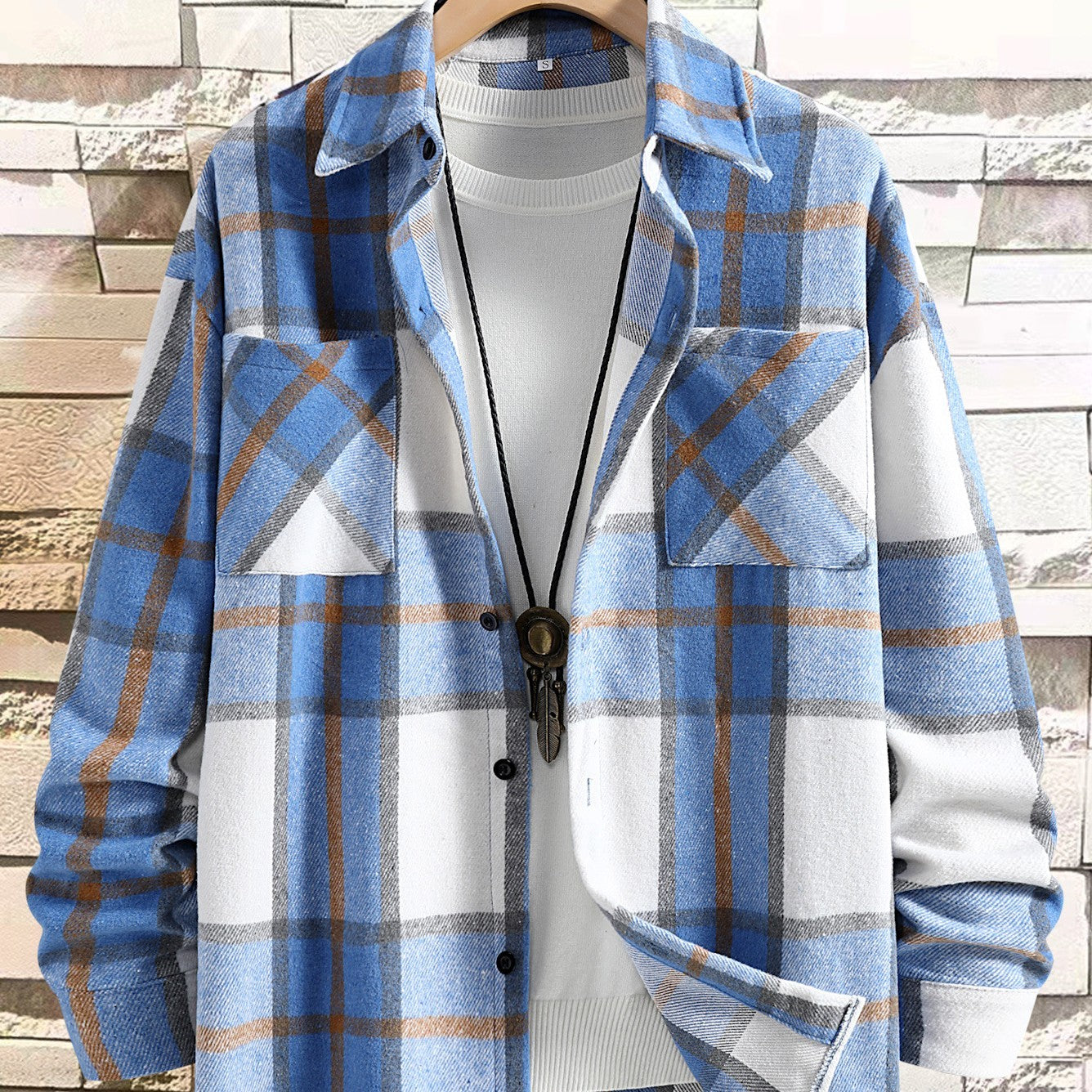 Plaid Coat Shirt