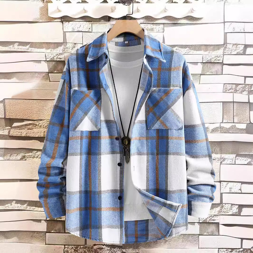 Plaid Coat Shirt