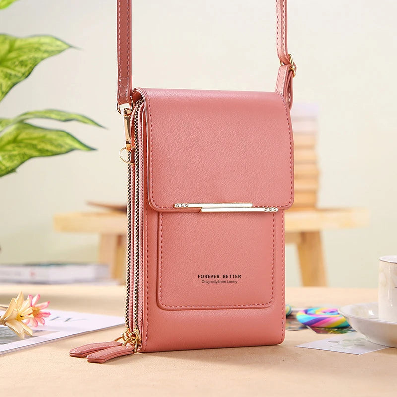 Women Bag Soft Leather Wallets Crossbody Shoulder Bags