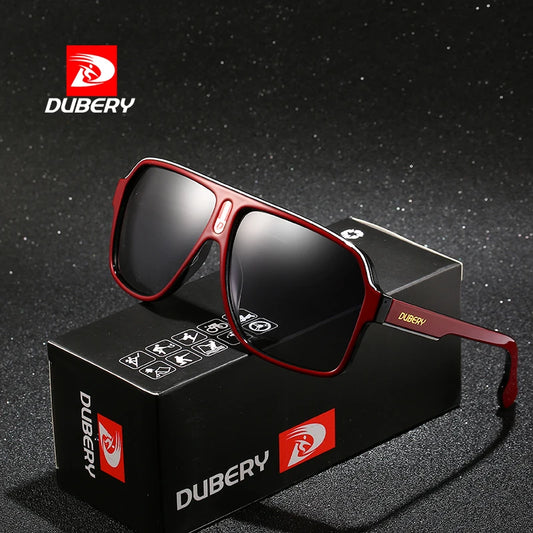 DUBERY Vintage Sunglasses Polarized Men's Sun Glasses