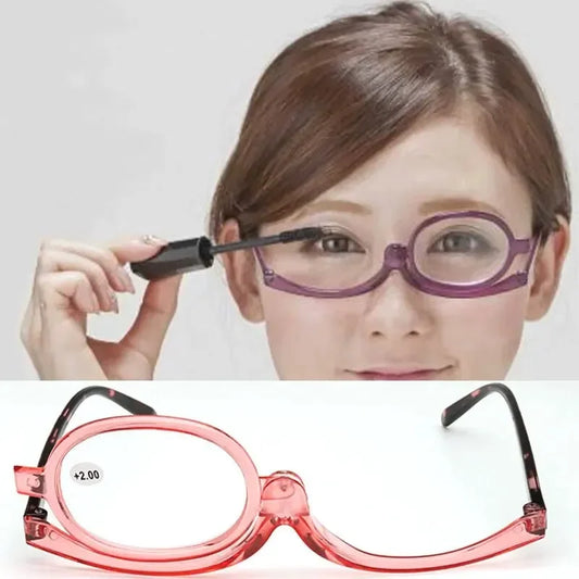 Rotating Magnifying Makeup Reading presbyopic glasses