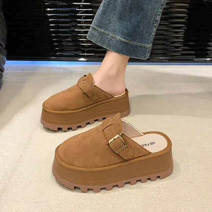 Women's  Shoes New Hot Selling Women's Cork Shoes Outdoor Casual Comfortable Thick Soled Fashionable Women's Casual Shoes