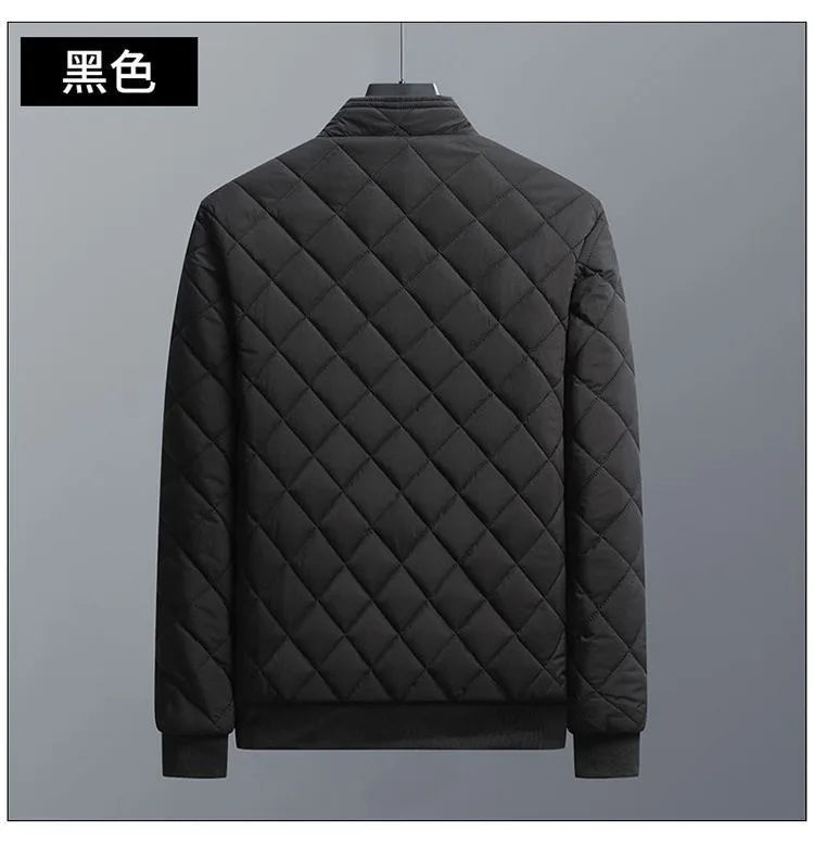 2024 Men's Thick Warm Bomber Jacket Coats