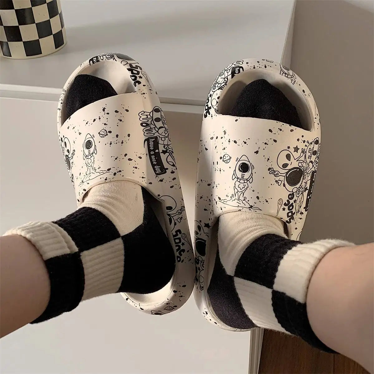 Pattern Cartoon unisex New Fashion Good Quality Slippers