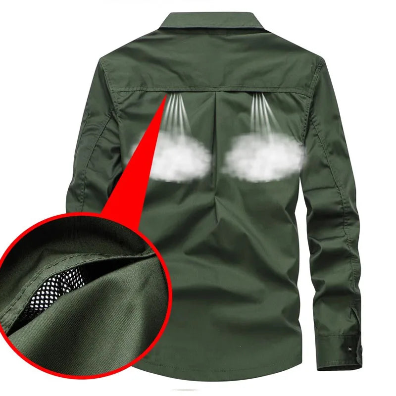 Outdoor Breathable Multiple Pockets Combat Training Military set.