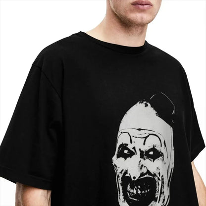 Terrifier Art The Clown Apparel T-Shirt Men Women Halloween