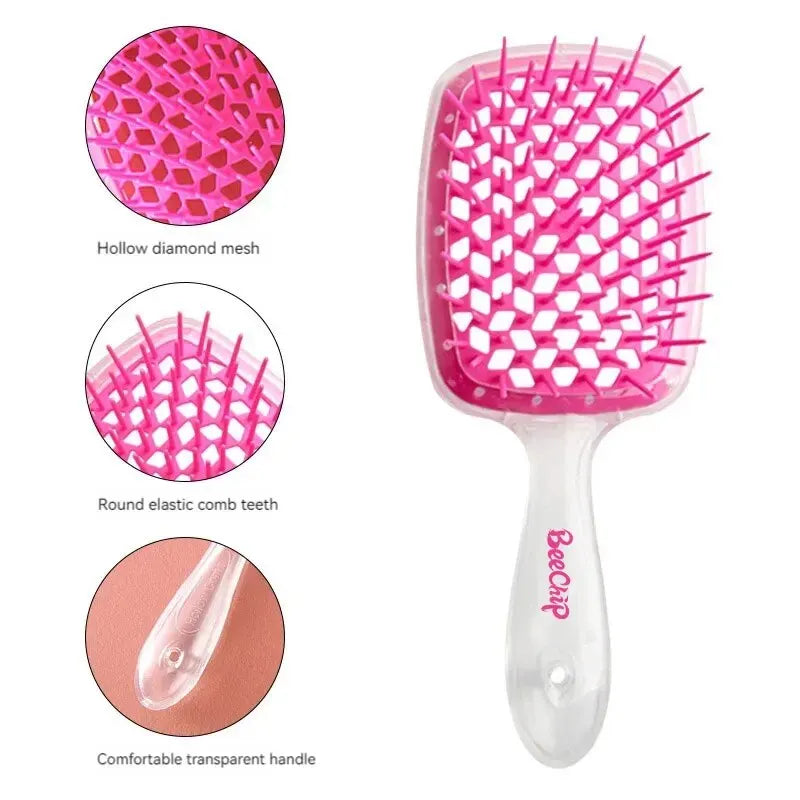 Hair Smoothing Honeycomb Hair Brush