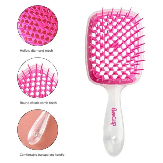 Hair Smoothing Honeycomb Hair Brush