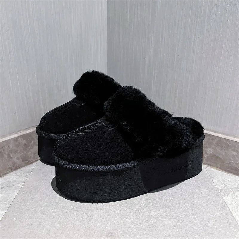 Boots Plush Comfort Cotton Shoes Winter