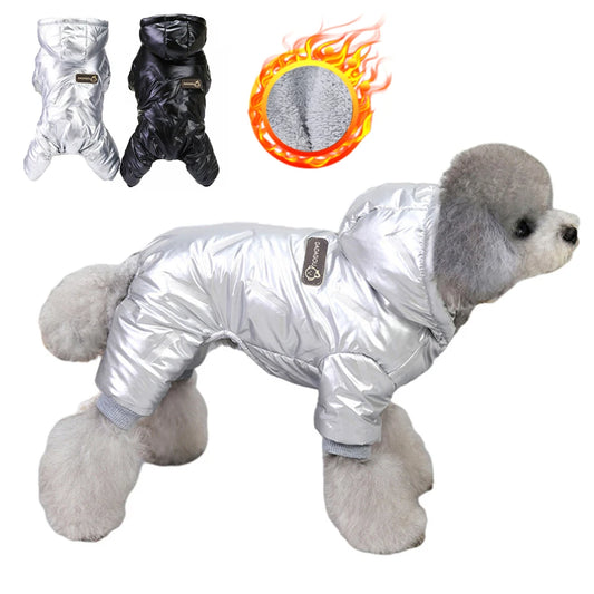 Winter Warm Pet Dog Jumpsuit Waterproof Dog Clothes for Small Dog