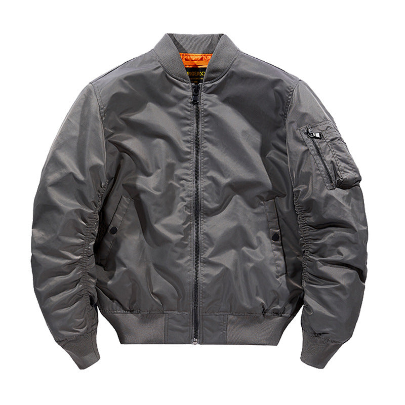 Jacket Flight Suit Workwear Men's Retro Loose