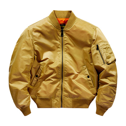 Jacket Flight Suit Workwear Men's Retro Loose