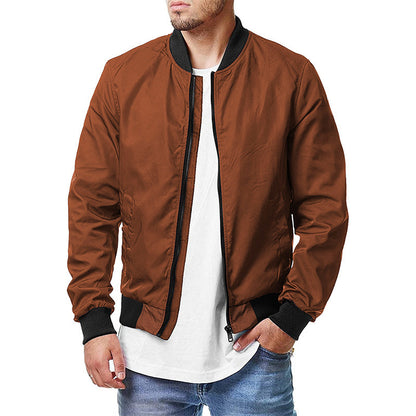 Baseball Jacket Large Sizes Men's Coat