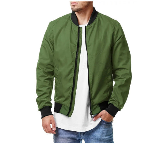 Baseball Jacket Large Sizes Men's Coat