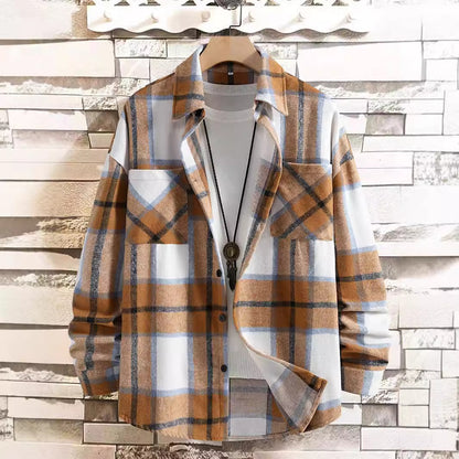 Plaid Coat Shirt