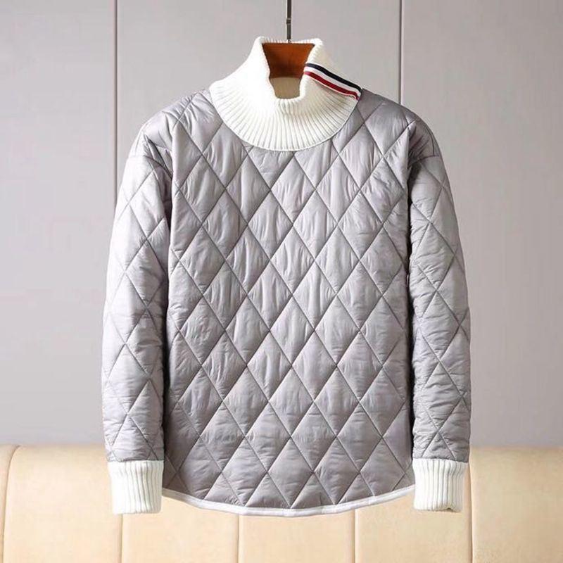 Men's Fashion Thickened Thermal Turtleneck Cotton Suit