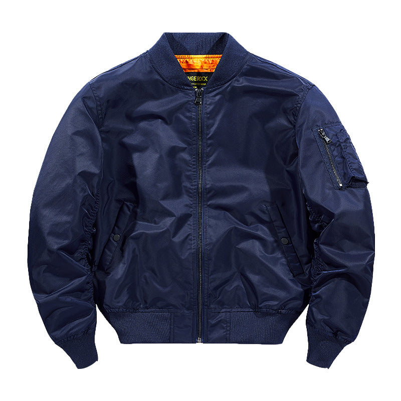 Jacket Flight Suit Workwear Men's Retro Loose